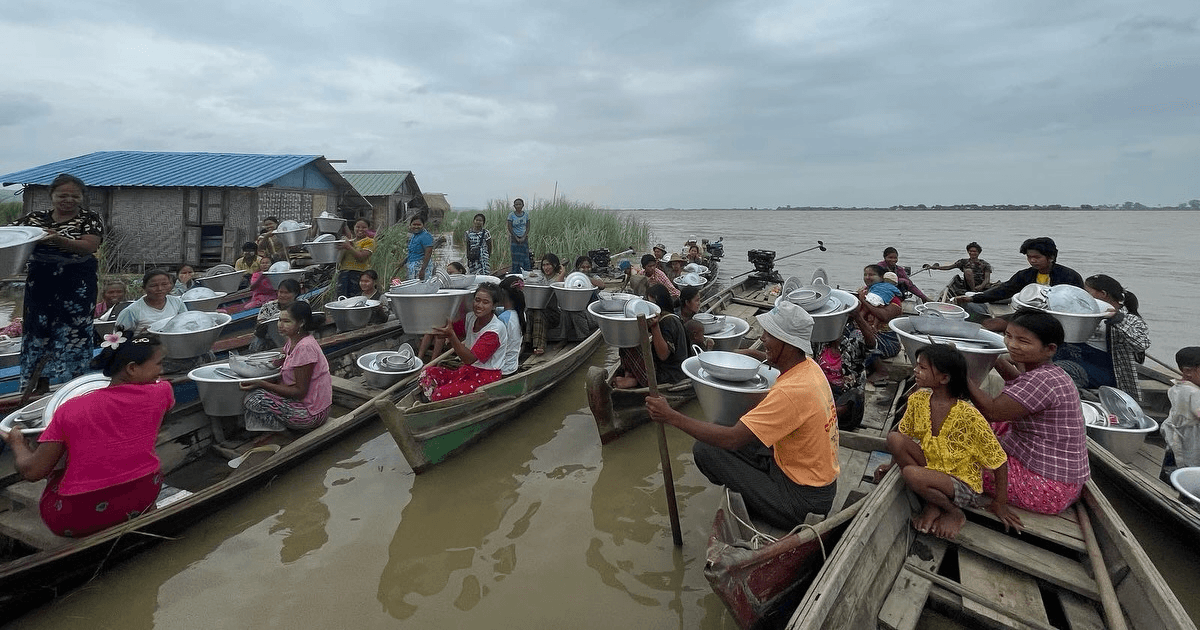 Aid in Myanmar: Waystation Delivers Cookware Amidst Floods