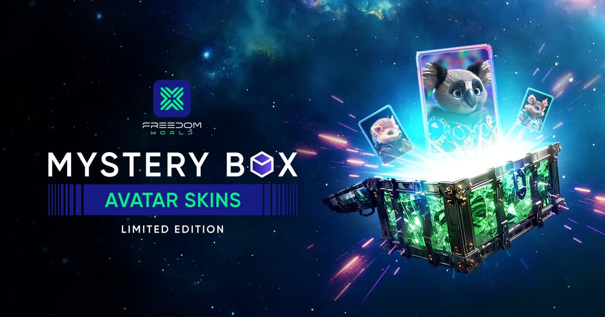 Rule the Metaverse in Style with a Limited-Edition Mystery Box Avatar Skins