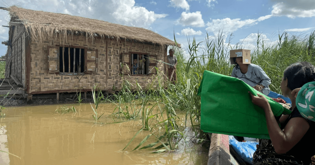 Battling the Floods in Myanmar, Mandalay: Donate Here