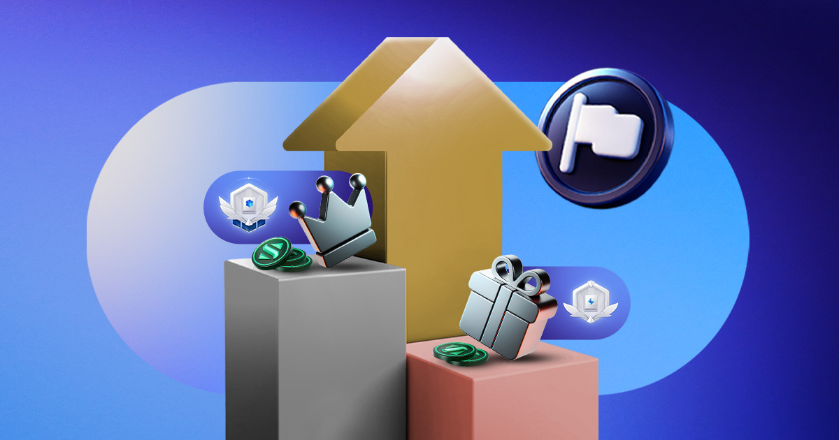 Freedom Influence community engagement badges displaying member ranks from Initiate to Sovereign, highlighting top contributors in the Freedom World app.