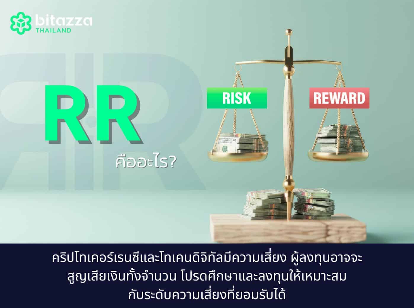 Risk Reward Ratio (RR) คือ