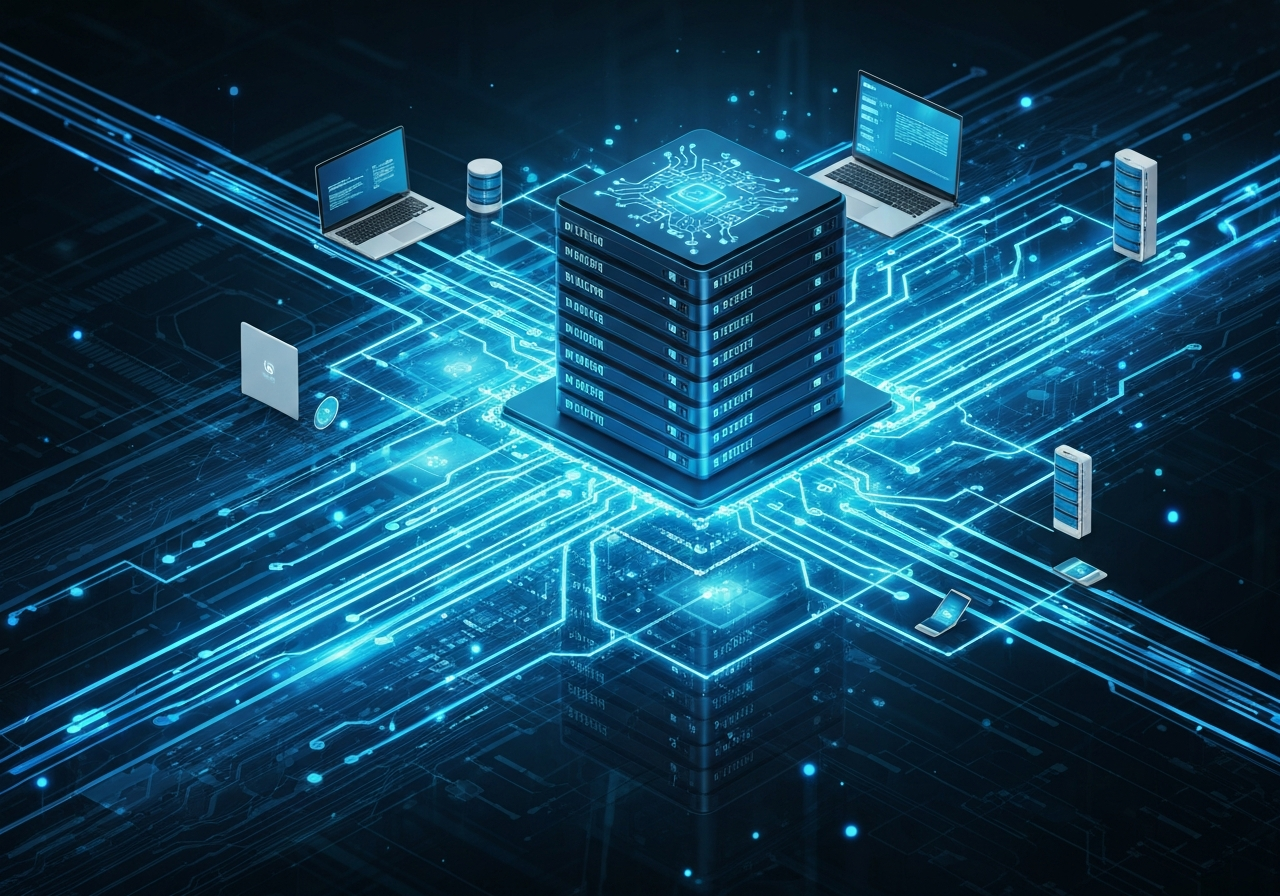 MCP server architecture visualization